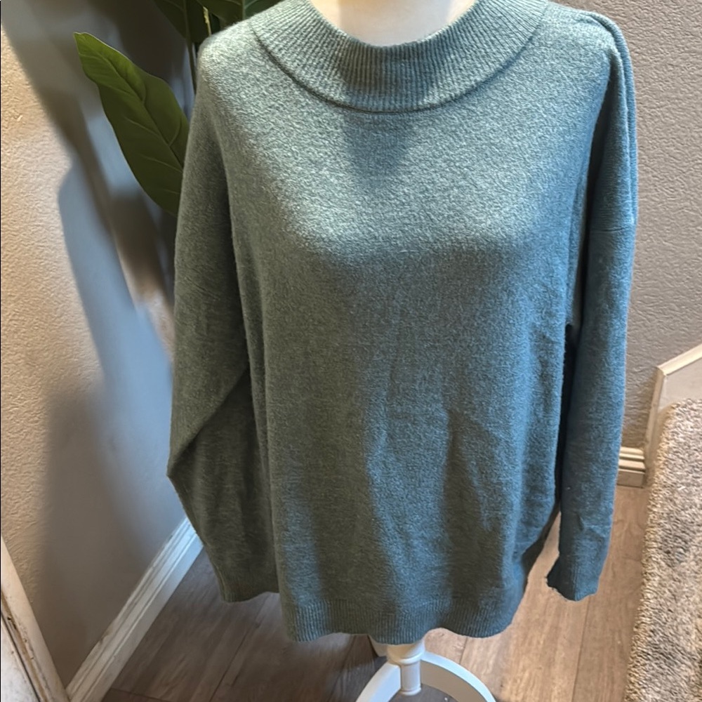 a new day Women's Sage Cowl Neck Sweater
